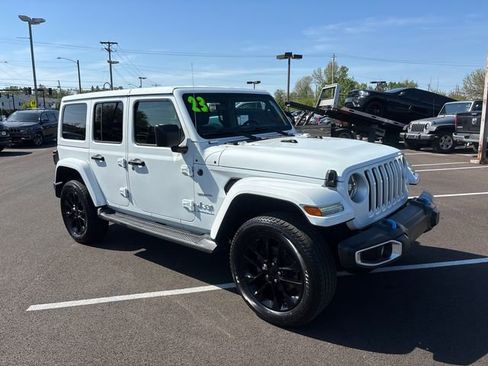 Used 2023 Jeep Wrangler Unlimited Sahara w/ Cold Weather Group image 2