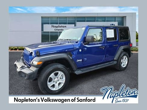 Used 2020 Jeep Wrangler Unlimited Sport S image 1