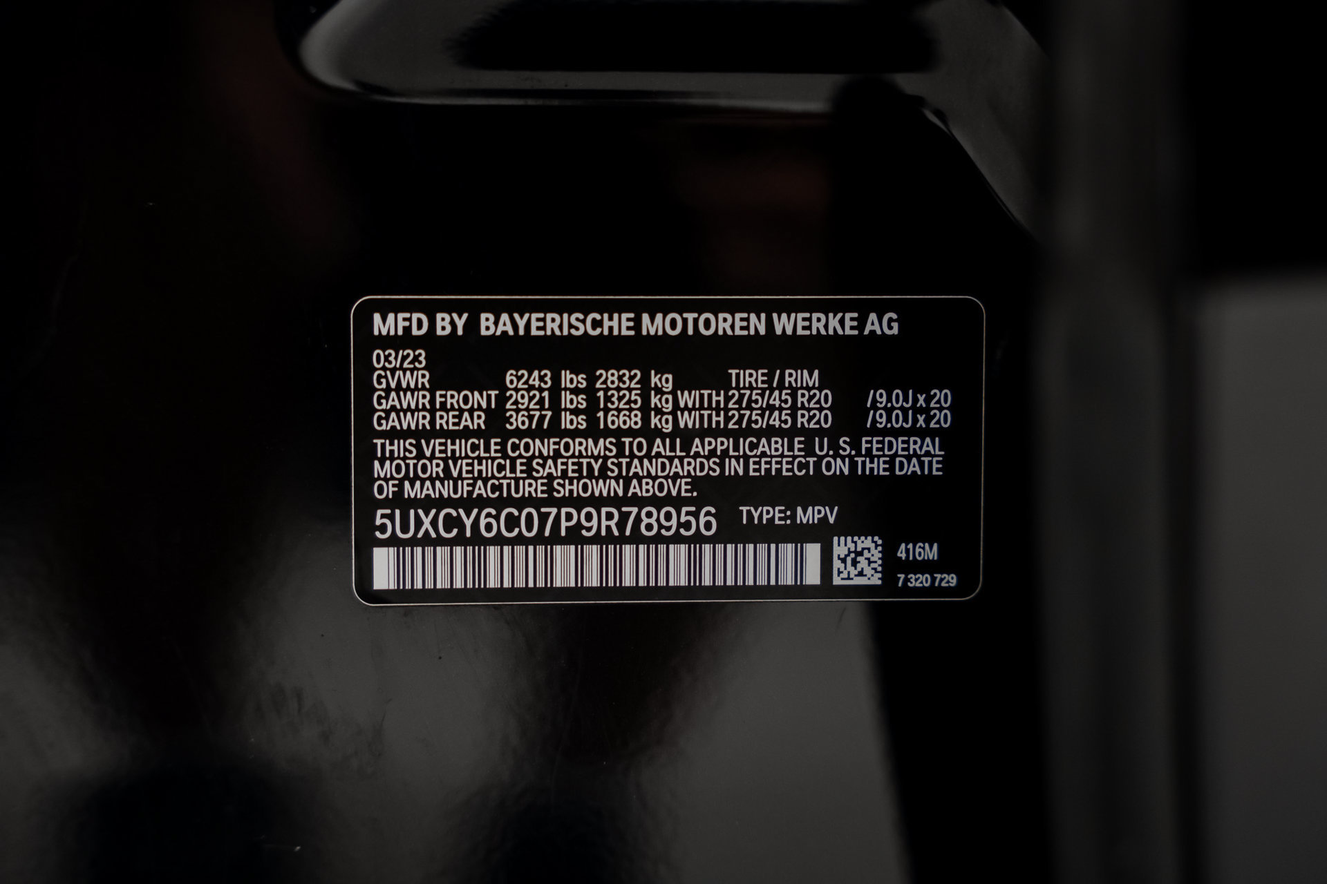 Used 2023 BMW X6 xDrive40i w/ M Sport Package AWD/4WD image 58
