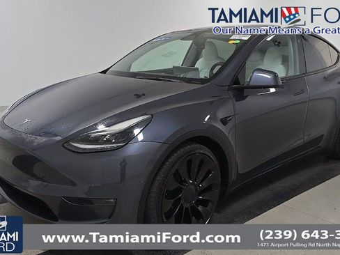 Used 2023 Tesla Model Y Long Range AWD/4WD image 1