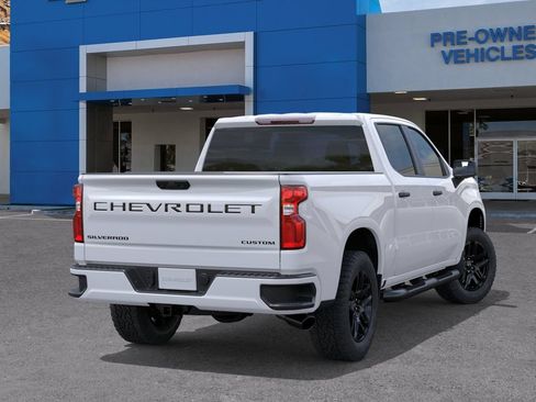 New 2026 Chevrolet Silverado 1500 Custom w/ Turbomax Blackout Package RWD image 4