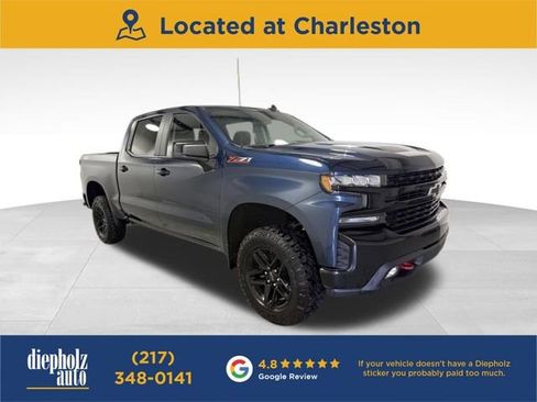 Used 2021 Chevrolet Silverado 1500 LT Trail Boss w/ LPO, Dark Essentials Package AWD/4WD image 1