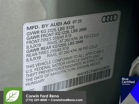 Used 2024 Audi Q3 2.0T Premium Plus w/ Premium Plus Package image 38