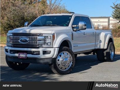 Used 2019 Ford F450 Platinum w/ Platinum Ultimate Package