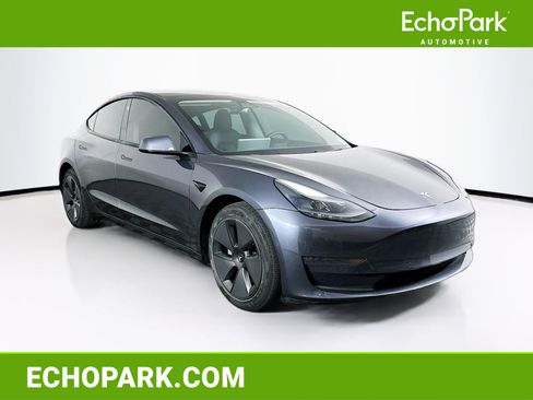 Used 2021 Tesla Model 3 Long Range AWD/4WD image 1