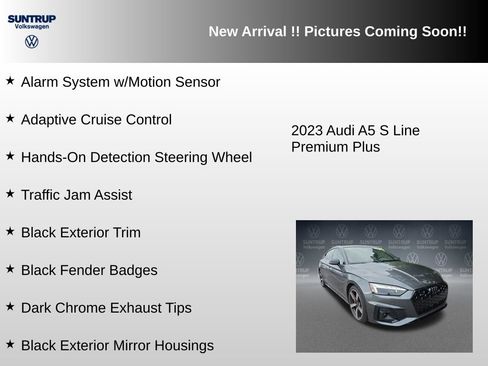 Used 2023 Audi A5 2.0T Premium Plus w/ Premium Plus AWD/4WD image 12