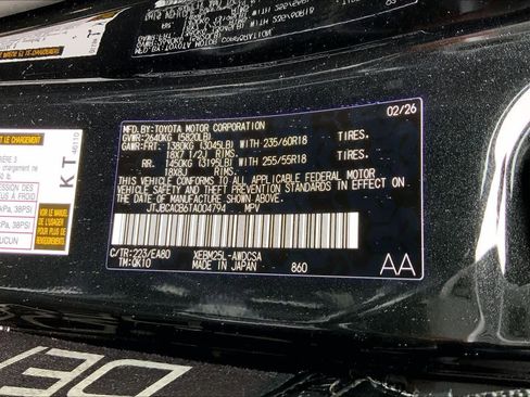 New 2026 Lexus RZ 450e AWD image 23
