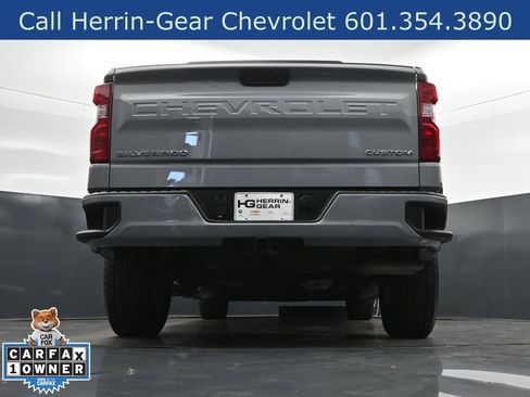 Used 2025 Chevrolet Silverado 1500 Custom w/ LPO, Dark Essentials Package RWD image 42