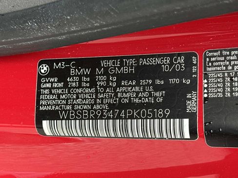 Used 2004 BMW M3 Convertible RWD image 41