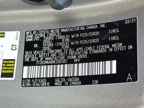 Used 2021 Lexus RX 350 FWD w/ Premium Package image 33