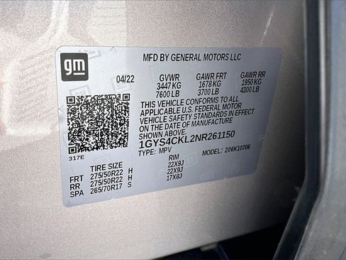 Certified 2022 Cadillac Escalade Premium Luxury w/ Performance Package image 34