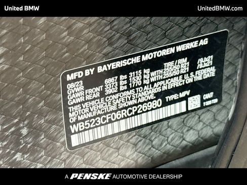 Used 2024 BMW iX xDrive50 AWD/4WD image 22