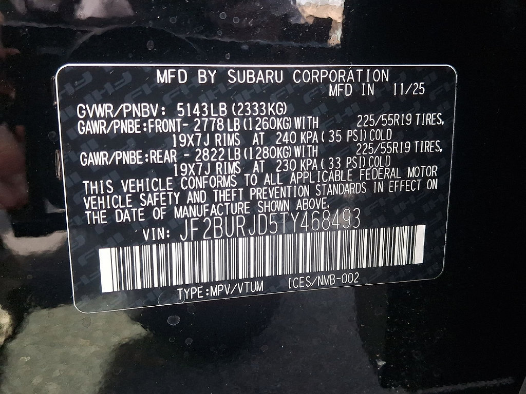 New 2026 Subaru Outback Touring XT AWD/4WD image 18