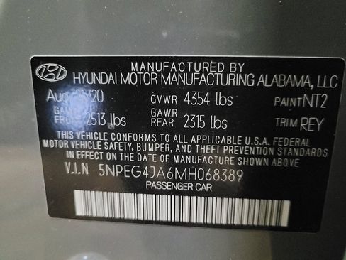Used 2021 Hyundai Sonata SE FWD image 33