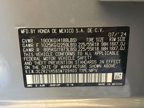 Used 2025 Honda HR-V Sport image 34