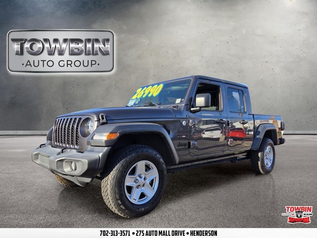 Used 2020 Jeep Gladiator Sport w/ Quick Order Package 24S AWD/4WD image 1