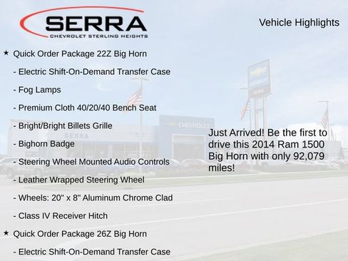Used 2014 RAM 1500 Big Horn AWD/4WD image 3