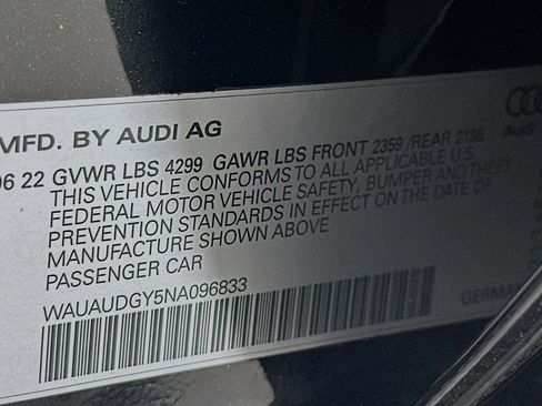 Used 2022 Audi A3 2.0T Premium image 24