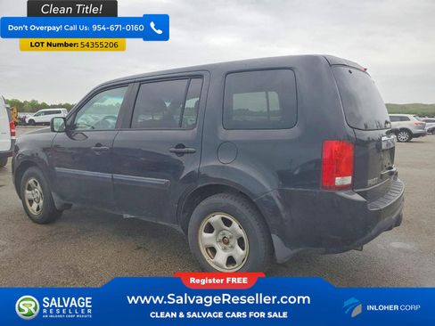 Used 2012 Honda Pilot LX image 3