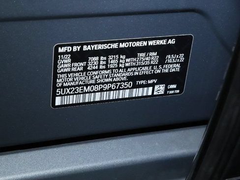 Used 2023 BMW X7 xDrive40i w/ M Sport Package AWD/4WD image 48