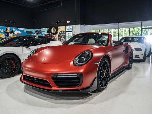 Used 2017 Porsche 911 Turbo S AWD/4WD image 4