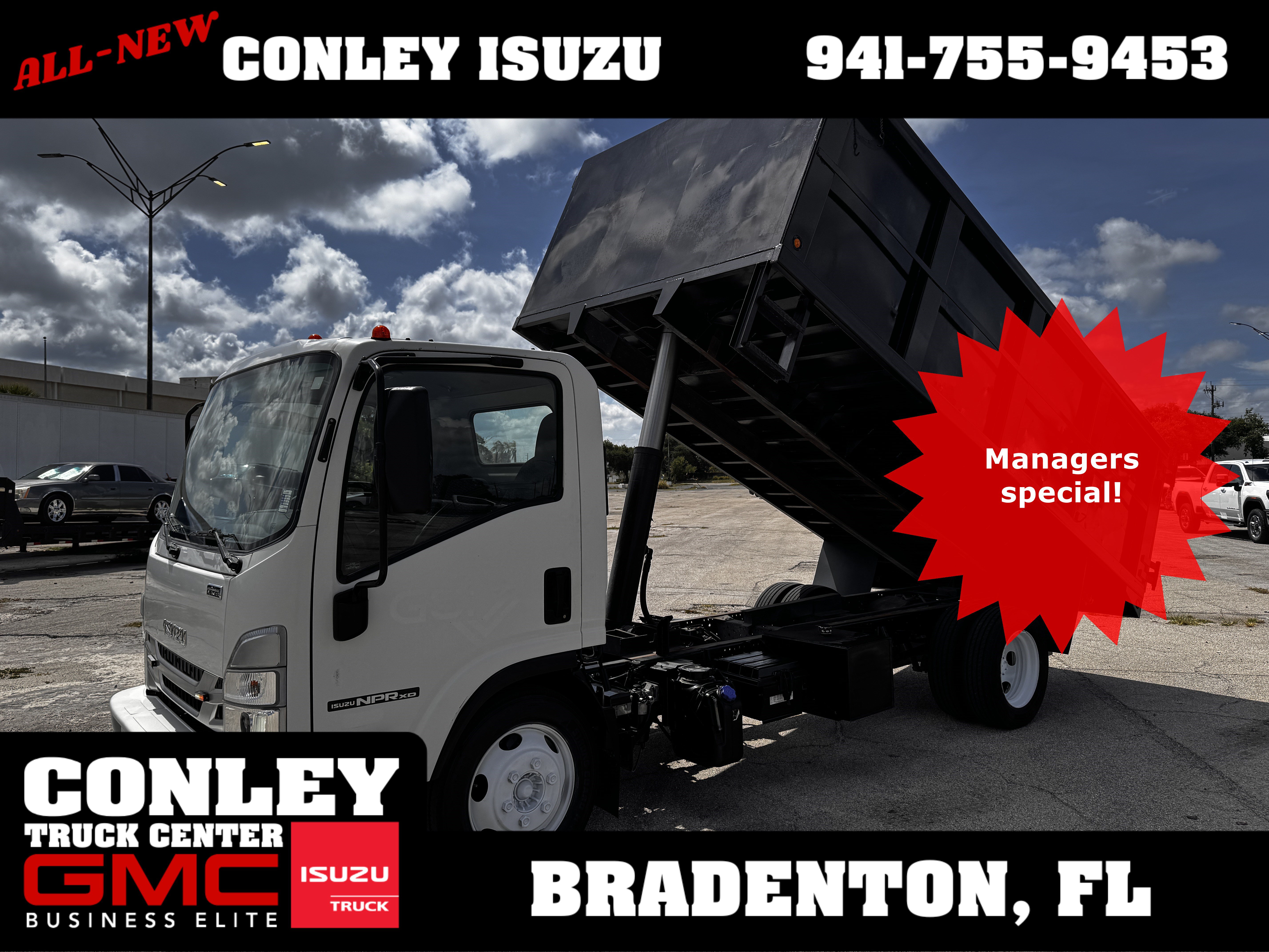 Used 2023 Isuzu NPR RWD image 1