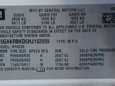 Used 2017 Buick Enclave Leather w/ Enclave Sport Touring Edition FWD image 14