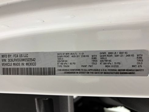 Used 2021 RAM ProMaster 2500 FWD image 11