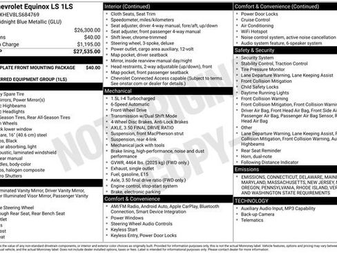 Used 2020 Chevrolet Equinox LS image 5