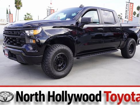 Used 2023 Chevrolet Silverado 1500 Custom w/ LPO, Dark Essentials Package image 3