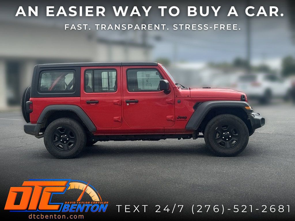 Used 2024 Jeep Wrangler Unlimited Sport AWD/4WD image 2
