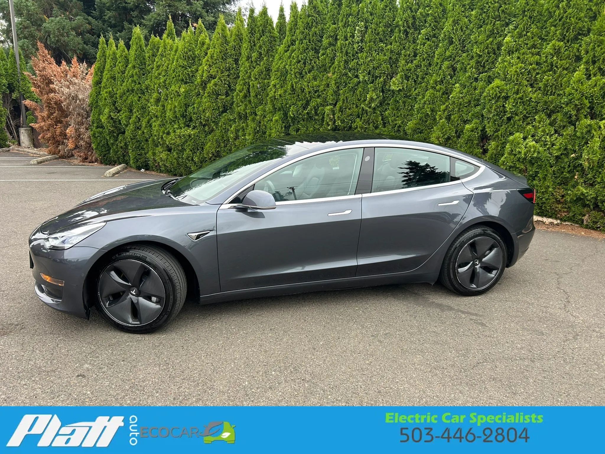Used 2018 Tesla Model 3 Long Range AWD/4WD image 3