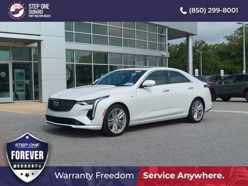 Used 2024 Cadillac CT4 Premium Luxury w/ Climate Package RWD image 1