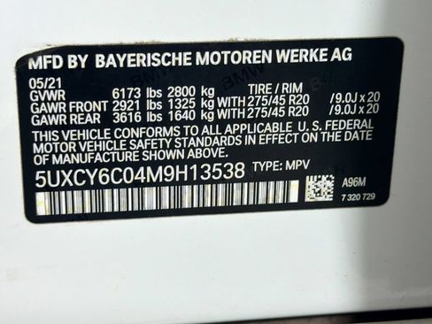 Used 2021 BMW X6 xDrive40i w/ M Sport Package AWD/4WD image 33