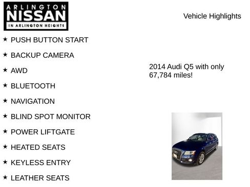 Used 2014 Audi Q5 2.0T Premium Plus w/ Premium Plus Package image 8