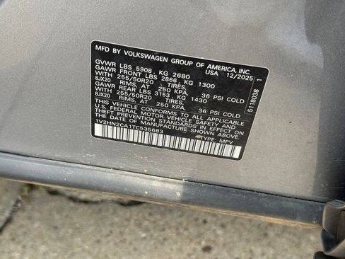 Used 2026 Volkswagen Atlas SE AWD/4WD image 10