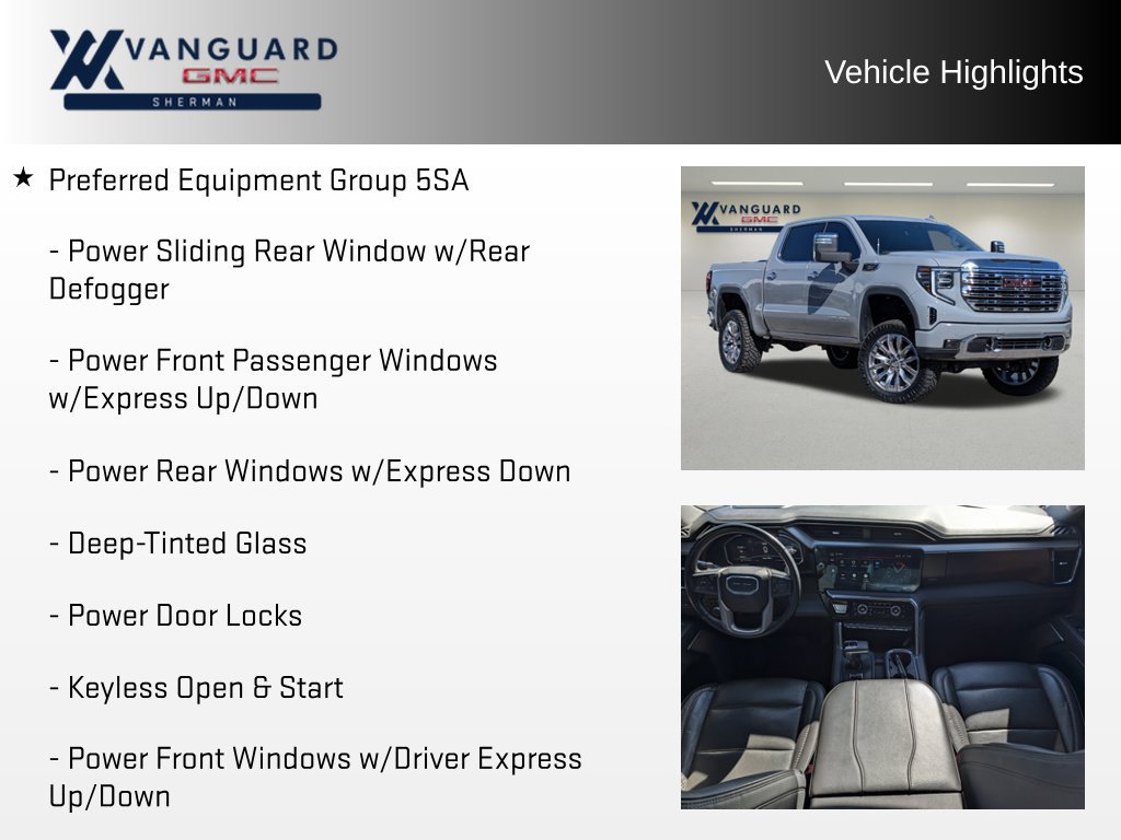 Used 2025 GMC Sierra 1500 Denali w/ Denali Reserve Package AWD/4WD image 5
