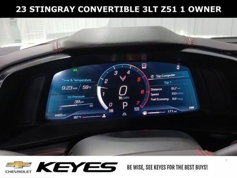 Used 2023 Chevrolet Corvette Stingray Premium Conv w/ Z51 Performance Package RWD image 26