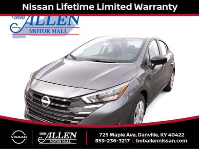 New 2025 Nissan Versa S w/ Trunk Package