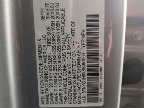 Certified 2025 Honda Pilot Elite image 34