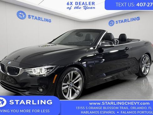 Used 2019 BMW 430i Convertible w/ Convenience Package RWD image 1