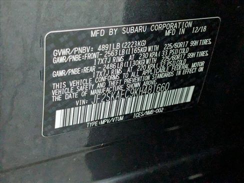 Used 2019 Subaru Forester Premium w/ All-Weather Package image 27