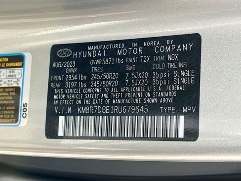 Used 2024 Hyundai Palisade Calligraphy image 47