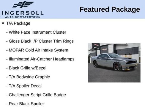 Used 2022 Dodge Challenger R/T w/ T/A Package RWD image 15
