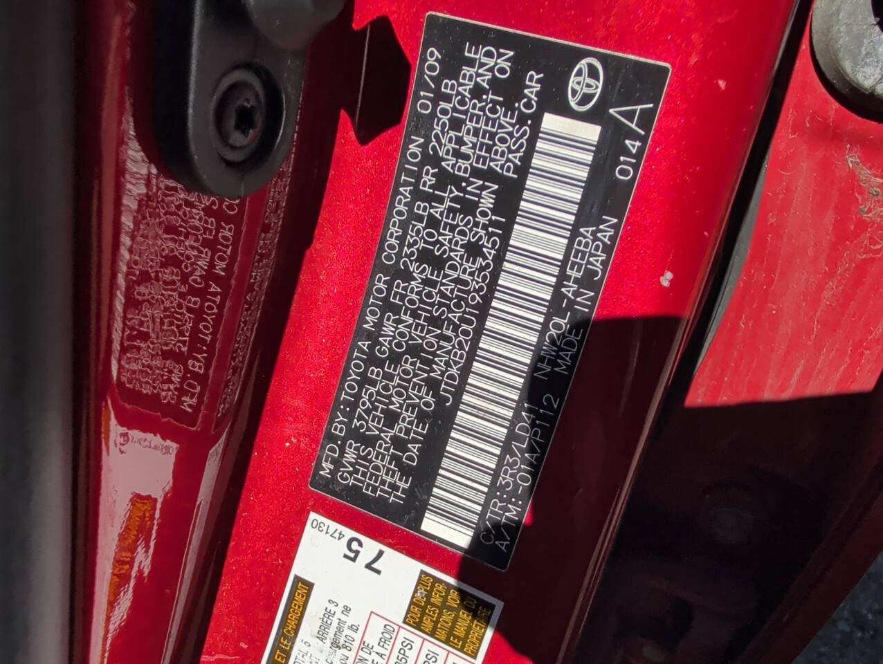 Used 2009 Toyota Prius FWD image 40