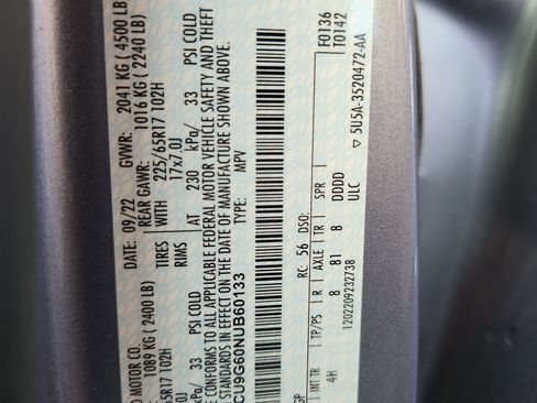 Used 2022 Ford Escape SE w/ Convenience Package image 13