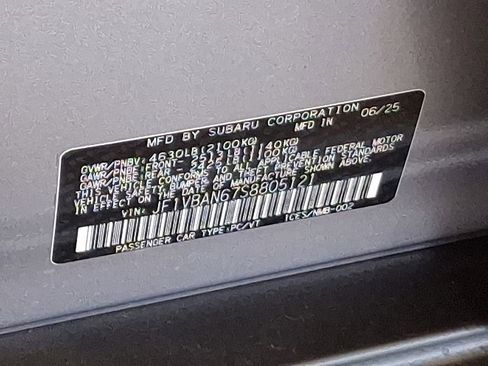 New 2025 Subaru WRX Limited image 14