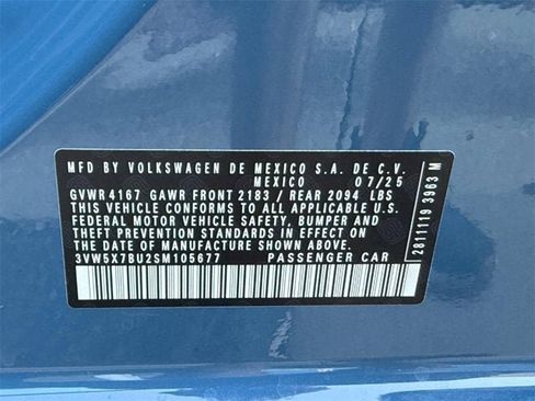 New 2025 Volkswagen Jetta S image 16