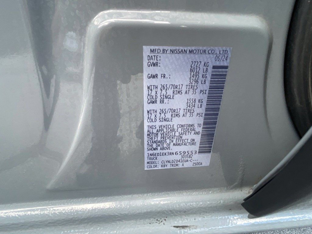 Certified 2024 Nissan Frontier PRO-4X w/ Pro Convenience Package AWD/4WD image 35