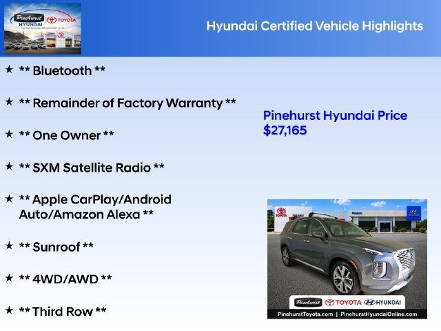 Used 2022 Hyundai Palisade SEL w/ Convenience Package AWD/4WD image 19